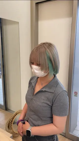 セミロング カラー 橋本翔 /レイヤーカットのヘアスタイル