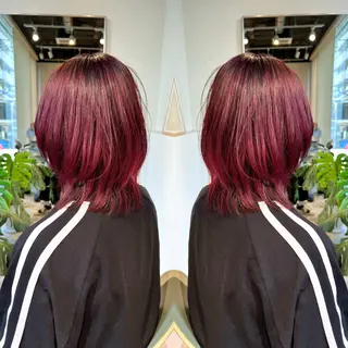 ショート カラー 髪質改善スペシャリス ト長尾勇弥/梅田中津のヘアスタイル