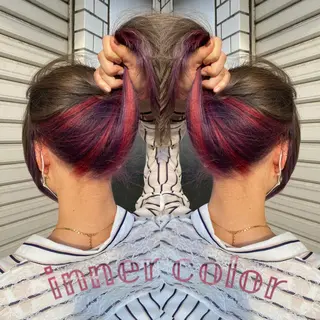 ミディアム カラー ブランシェ小幡駅前店 森樹のヘアスタイル