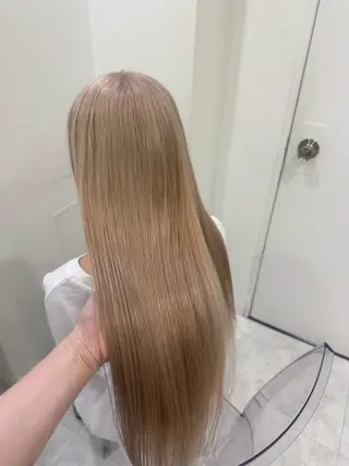 ロング カラー 透明感ヘア/ベージュ 🩶shiho🩶のヘアスタイル