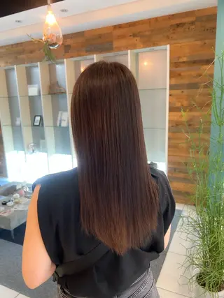 ロング 髪質改善/ストレート パーマ長久手/ひかるのヘアスタイル