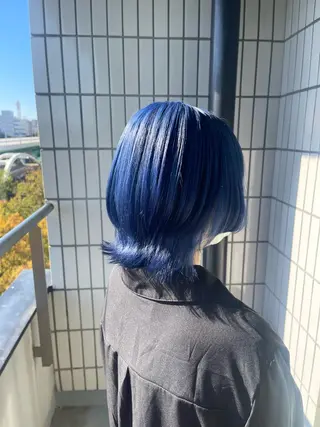 ミディアム カラー ムラ修正/ ハイトーン💖Riaのヘアスタイル