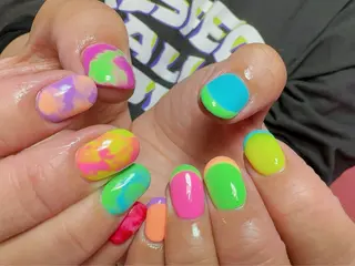 ネイル Nail Atelier IamI所属・アイアムアイ 大村磨衣のネイルデザイン