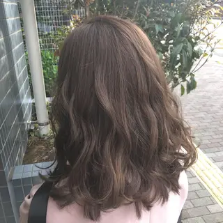 セミロング カラー ish by fan .代表✂️木谷宏夢のヘアスタイル