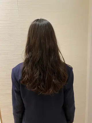 ロング パーマ イシカワ ユウタのヘアスタイル
