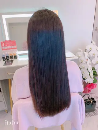 ロング 大倉 遥香のヘアスタイル