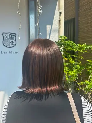 カラー Lis blanc所属・はらだここか/メンズ カットモデル募集中のヘアスタイル