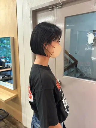 ショート yupi🐈⬛ レイヤー/パーマのヘアスタイル