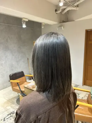 ミディアム まるやま ゆいかのヘアスタイル
