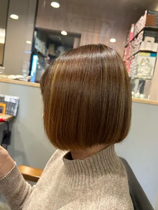 ミディアム 南條 しほのヘアスタイル