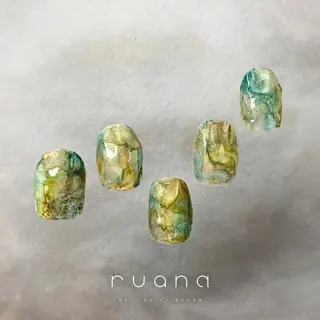 ネイル miyuu 𓂃🫧‪のネイルデザイン