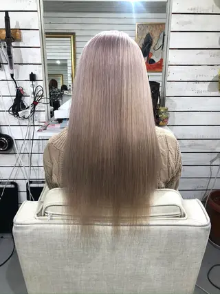 セミロング 🦋美髪／エクステ 🦋アベイクミのヘアスタイル