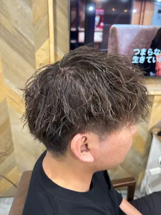 パーマ メンズ ❄️中野侑香❄️ ハイライト/ブリーチのヘアスタイル