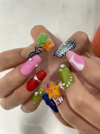 ネイル Cleo 名古屋駅店 🖤Seraのネイルデザイン