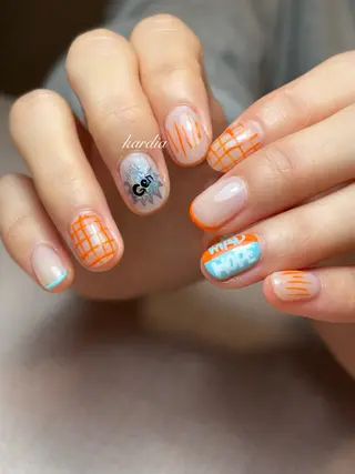 ネイル καρδιά -ｶﾙﾃﾞｨｱ-のネイルデザイン