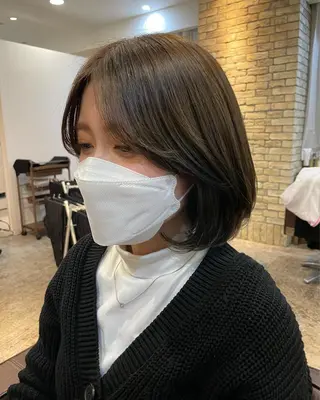 ショート カラー 髪質改善特化 🫧松野力也のヘアスタイル