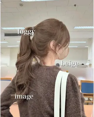 ロング カラー ヘアアレンジ 透明感💕今っぽ似合 わせ𝐍𝐨. 𝟏のヘアスタイル