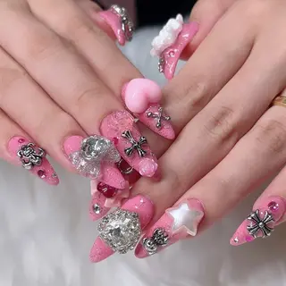 ネイル 🐕‍🦺Yappy 💗A-tanのネイルデザイン