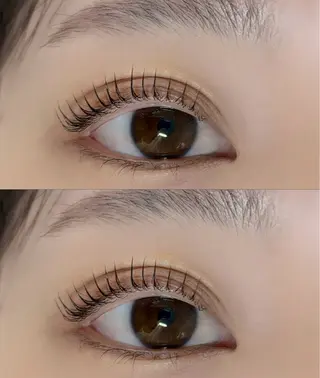 マツエク・マツパ mon. eyelash eyebrow所属・𖤐⸜mon.⸝𖤐 KOHARUのマツエク・マツパデザイン