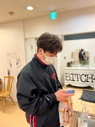 パーマ メンズ 💠つたふうか/ 韓国/メンズヘア💠のヘアスタイル