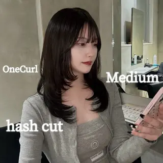 ミディアム カラー 透明感×韓国ヘア 🇰🇷きららのヘアスタイル