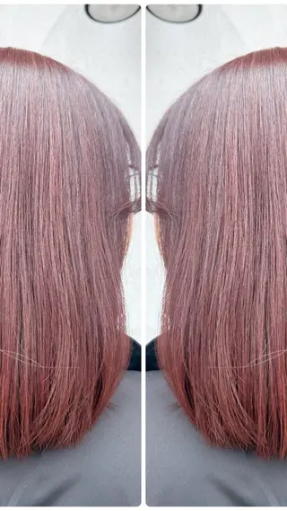 ミディアム 艶カラー🕊️ ✴︎Yukari✴︎のヘアスタイル