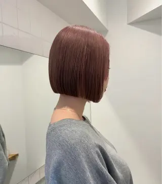カラー 新宿/ボブ/レイヤー 縮毛矯正/SACHIのヘアスタイル