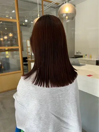 セミロング FERIA北千里 MANA🎀のヘアスタイル