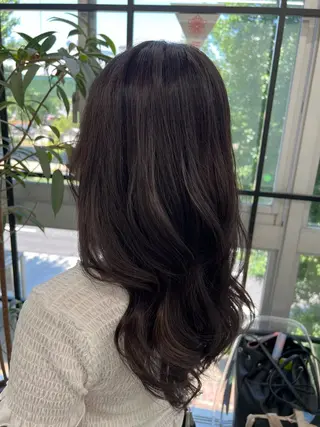 セミロング カラー 🌷︎あすか🌷 JILLSTUDIOのヘアスタイル