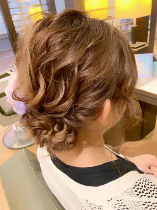 ヘアアレンジ 佐藤 ナルトのヘアスタイル
