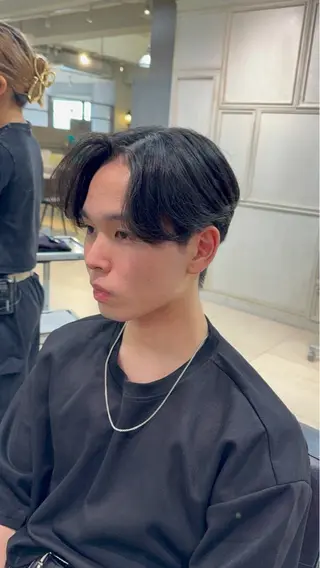 メンズ 髪質改善/透明感 カラー/メンズカットのヘアスタイル