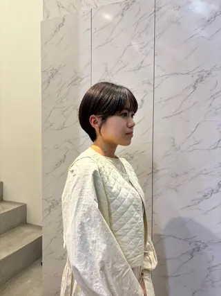ショート miu /透明感カラーのヘアスタイル