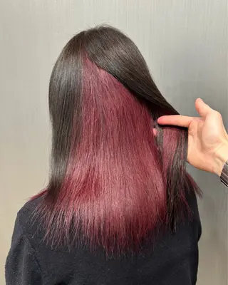 ミディアム カラー HARUKI MINATO JAPAN　東京店所属・川田大輝 ナチュラル モード/表参道のヘアスタイル