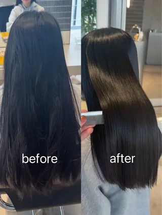 ロング 縮毛矯正/髪質改善/ HARUのヘアスタイル