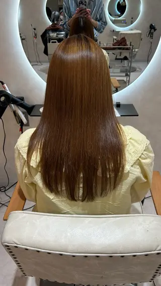 セミロング 髪質改善支持率 NO.1/韓国風💎のヘアスタイル