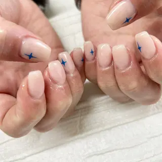 ネイル アイブロウ pu muのネイルデザイン