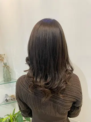 カラー 髪質改善カラー🤍 エクステ✨君島由実子のヘアスタイル