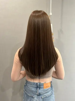 ロング カラー K Harukaのヘアスタイル