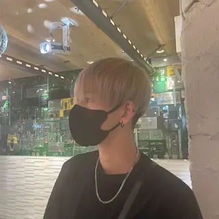 カラー メンズ nameless miichiのヘアスタイル