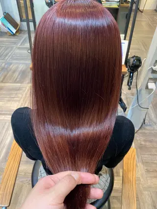 ロング 西岡 翼のヘアスタイル