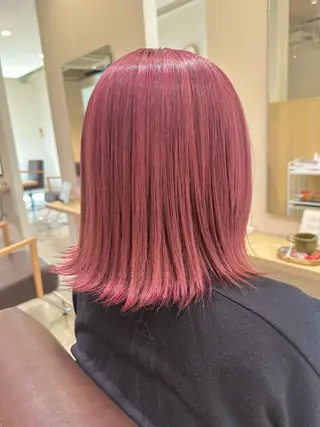 セミロング カラー Design Color🐰アユミのヘアスタイル