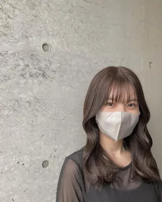 ミディアム は まべのヘアスタイル