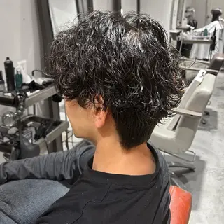 パーマ メンズ Any所属・メンズ専門美容師 MIUのヘアスタイル