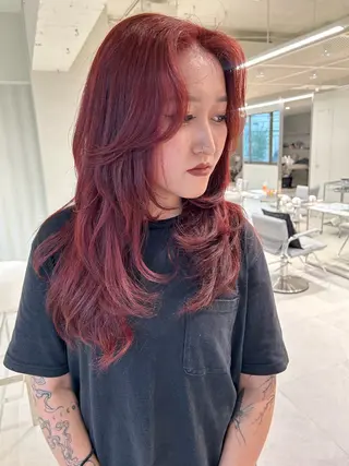 ロング カラー ショートカット募集中 /NAGISAのヘアスタイル