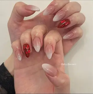 ネイル honoka ガーリーネイル໒꒱のネイルデザイン