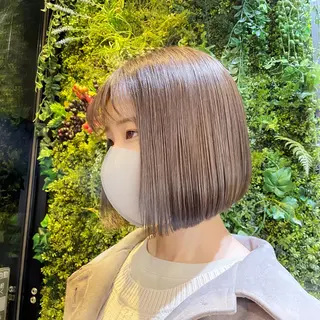 ショート カラー newline銀座所属・👑銀座ショート/ 絶壁補正/金子涼👑のヘアスタイル
