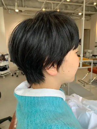 ショート 川合 美里のヘアスタイル