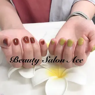 ネイル Beauty Salon Ace（ネイルサロン　エース）所属・池袋フィルイン Ace♡長さだしのネイルデザイン