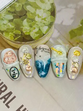 ネイル 自宅ネイルサロン ♦️nuance♦️のネイルデザイン