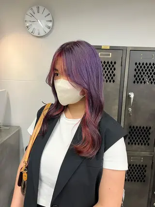 セミロング INORI /フェイスレイヤーのヘアスタイル